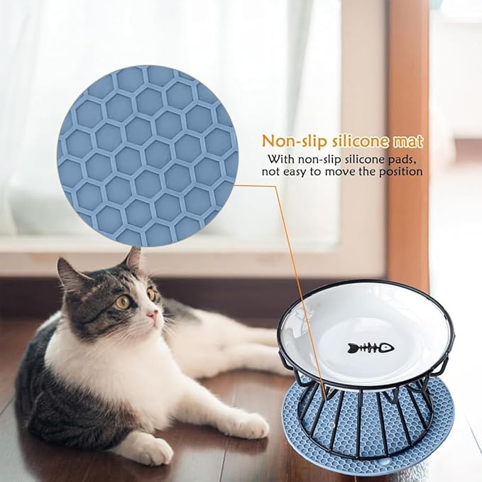 Raised Ceramic Pet Bowl