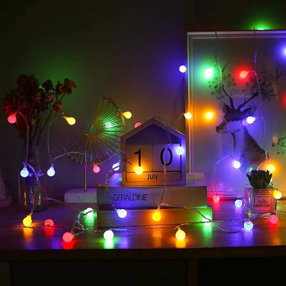 LED Outdoor Ball String Lights