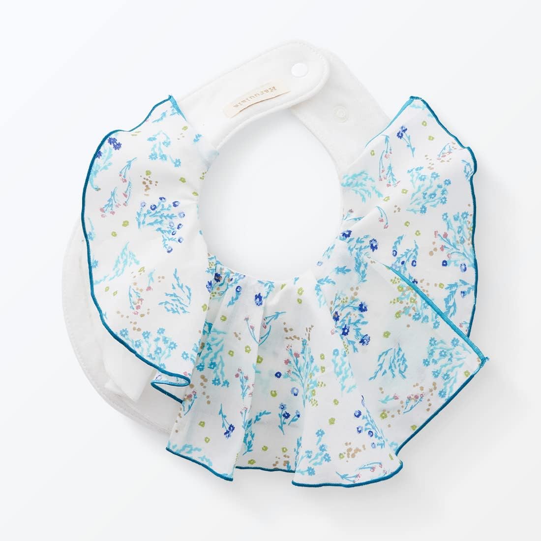 Haruulala Organic Girls Baby Shower Gift Bib Bib Baby Organic Cotton (Hikarie), Hikari