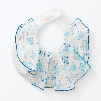 Haruulala Organic Girls Baby Shower Gift Bib Bib Baby Organic Cotton (Hikarie), Hikari