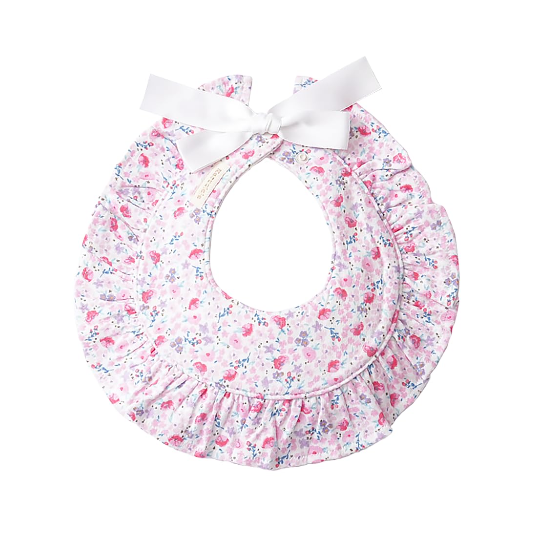 Haruulala Organic Girls Baby Shower Gift Bib Bib Baby Organic Cotton (Hikarie), Hikari