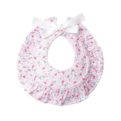 Haruulala Organic Girls Baby Shower Gift Bib Bib Baby Organic Cotton (Hikarie), Hikari