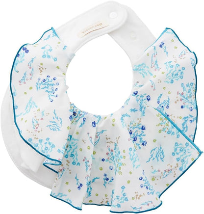 Haruulala Organic Girls Baby Shower Gift Bib Bib Baby Organic Cotton (Hikarie), Hikari