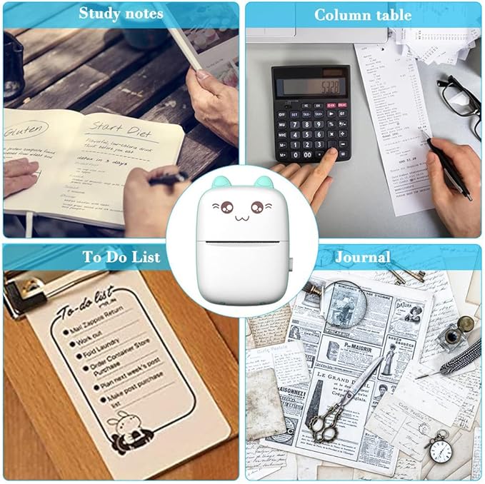 Inkless Mini Printer