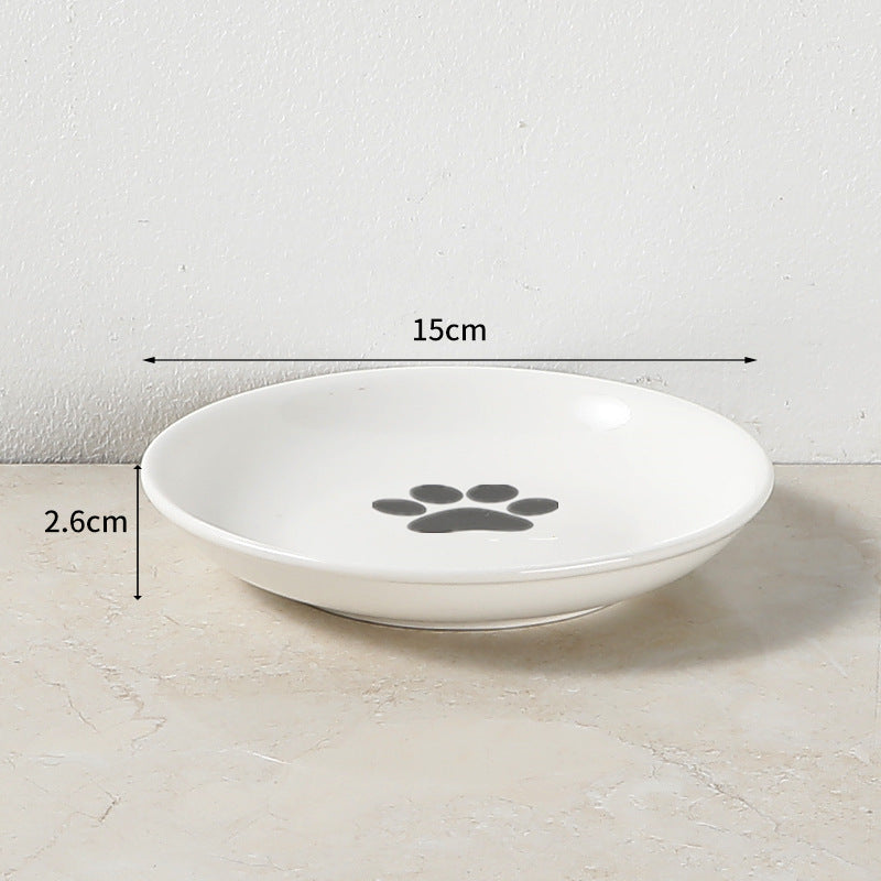 Raised Ceramic Pet Bowl