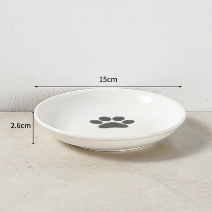 Raised Ceramic Pet Bowl